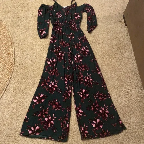 BB Dakota Sadie Floral jumpsuit size xs - Picture 2 of 8